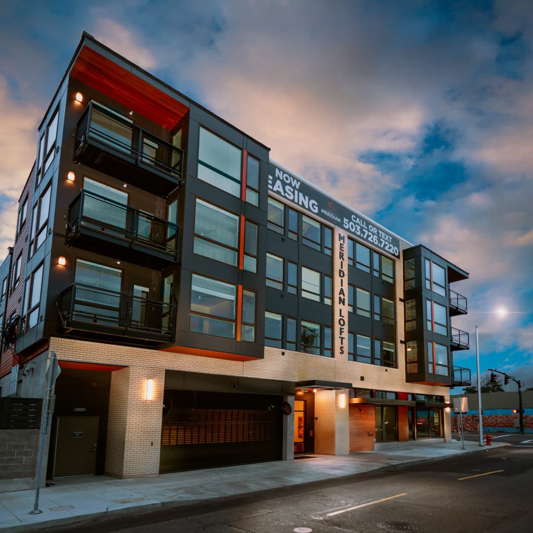 Commercial photography — Meridian Lofts, Portland, OR
